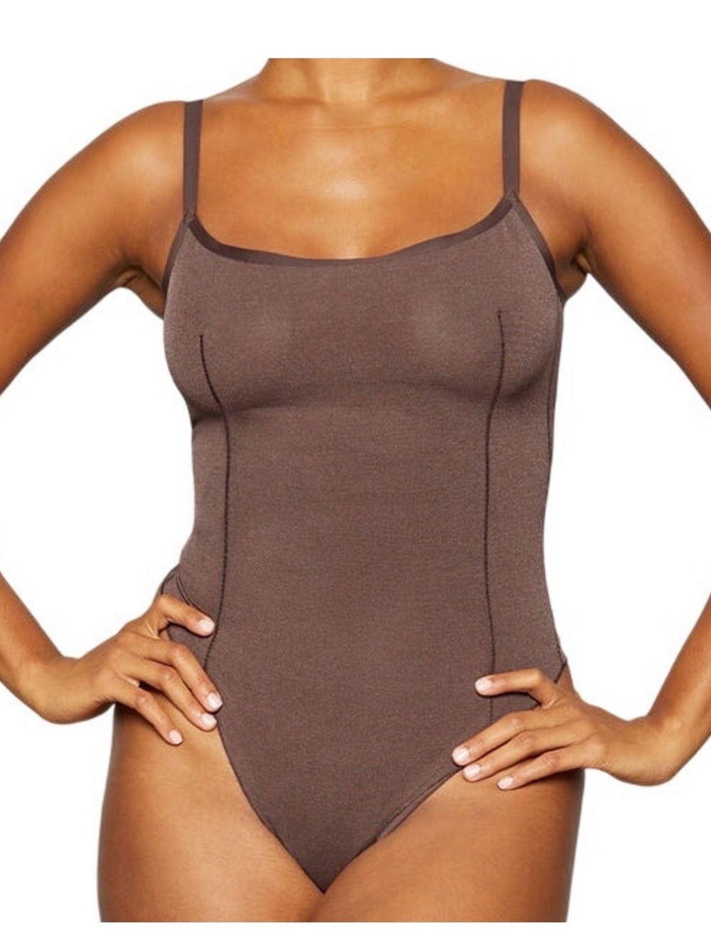 NEW SKIMS sheer sculpt low back thong bodysuit